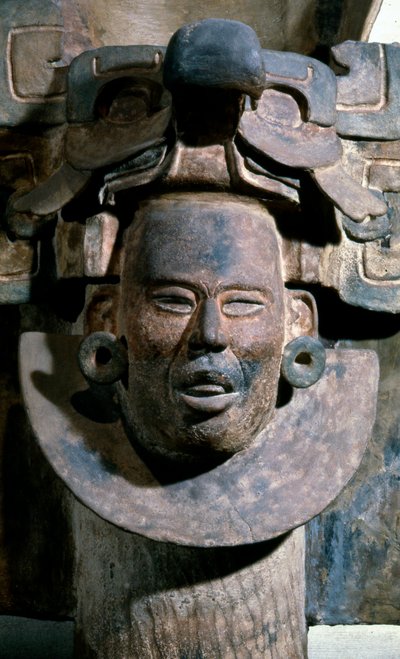 Urne funéraire de la tombe 77, Monte Alban, 100-200 après J.-C. (céramique) - Zapotec